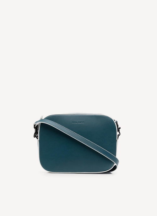 Nina Ricci - Sac Porté Épaule - Bleu Canard - Femme