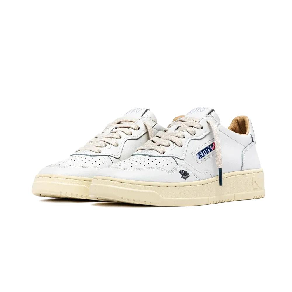 Medalist Low Leather Shell White Space