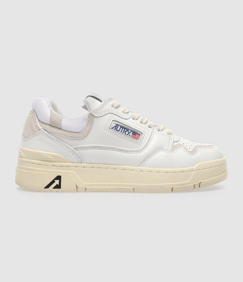 Autry - Baskets Clc Cuir Blanc - Femme