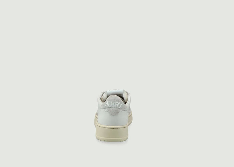 Sneakers Open Low Leat - Blanc - Woman