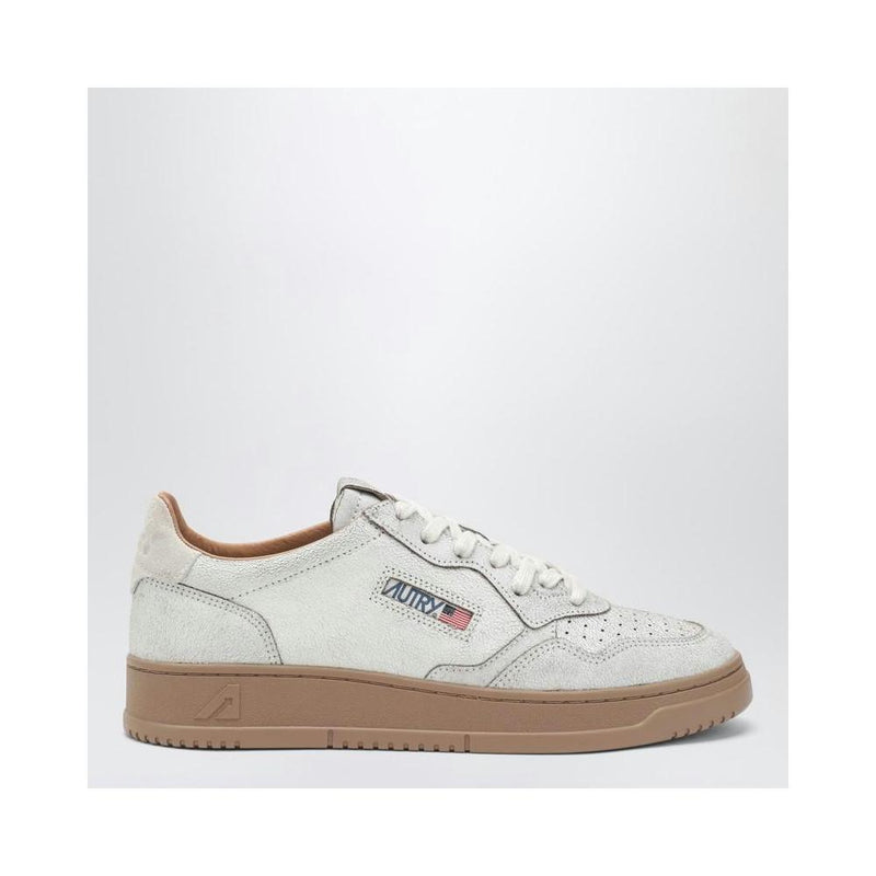 Sneakers Autry Medalist Low Super Vintage - Blanc