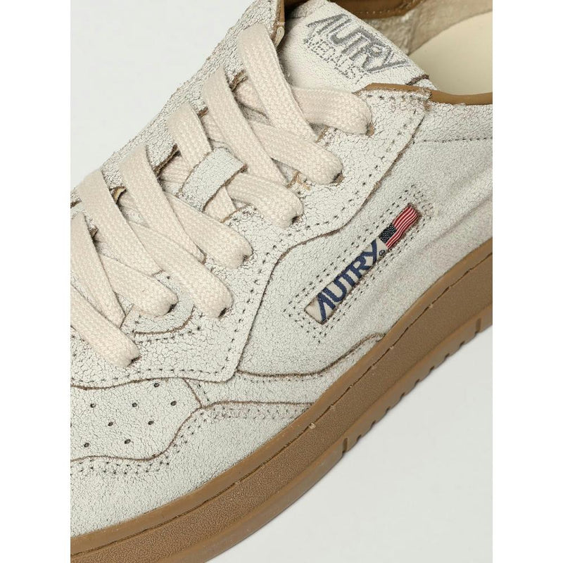 Sneakers Autry Medalist Low Super Vintage - Blanc