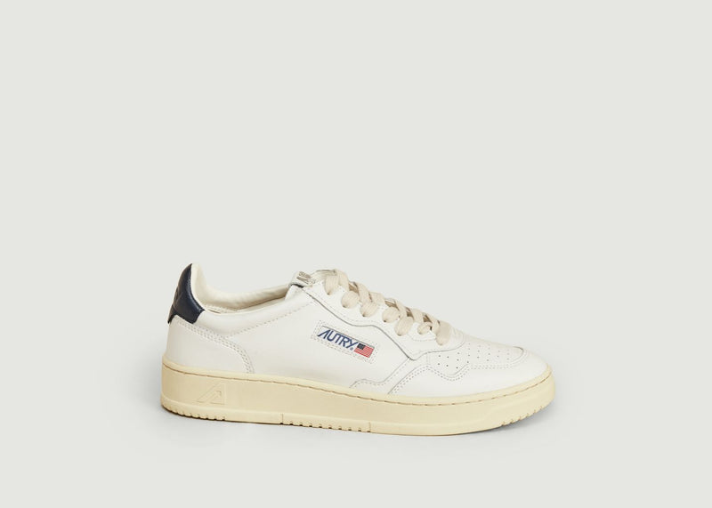 Sneakers En Cuir 01 Low - Blanc - Man