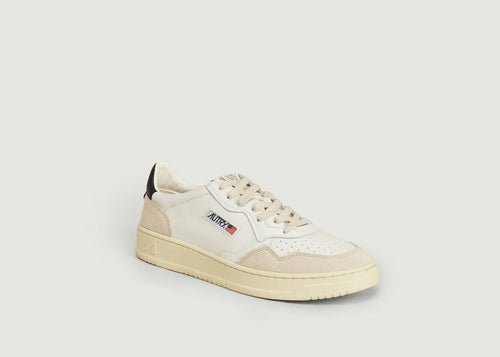 Sneakers En Cuir 01 Low - Blanc - Man