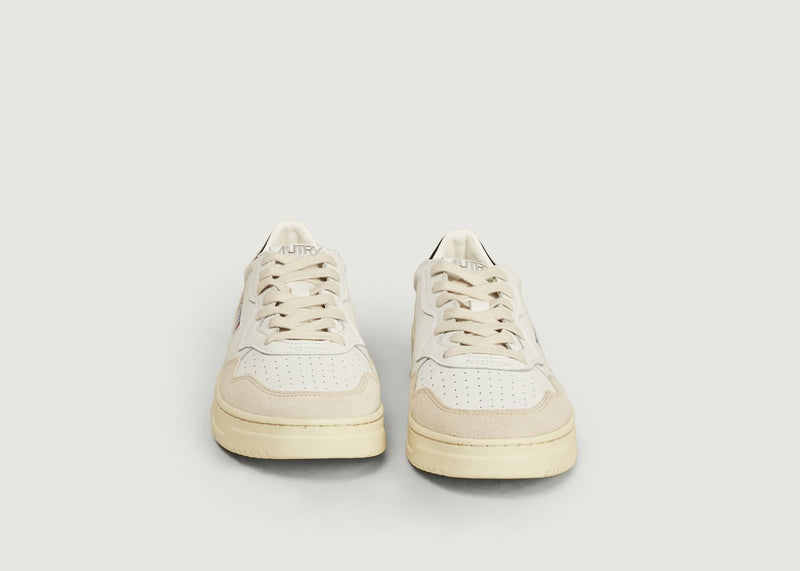 Sneakers En Cuir 01 Low - Blanc - Man