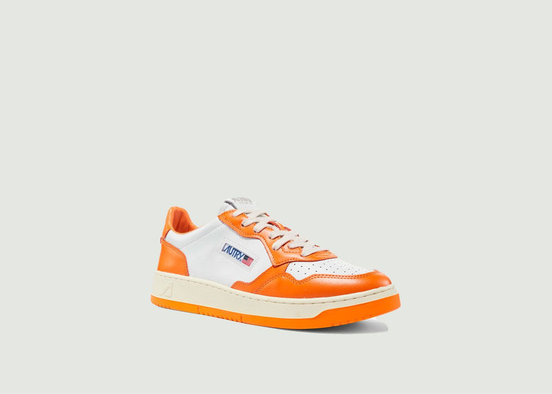 Sneakers Medalist Low Leat Wht - Orange - Man