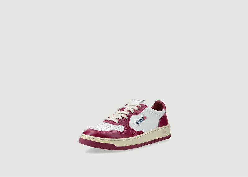 Sneakers Medalist Low En Cuir Leat Amethyst - Red - Man