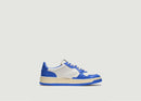 Sneakers Medalist Low En Cuir Leat Princess - Blue - Man