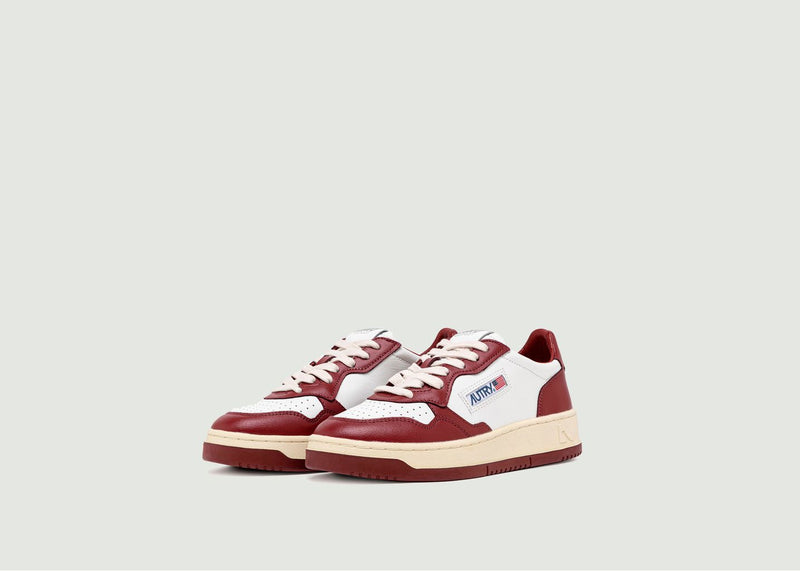 Sneakers Medalist Leat Wht Syrah - Red - Man