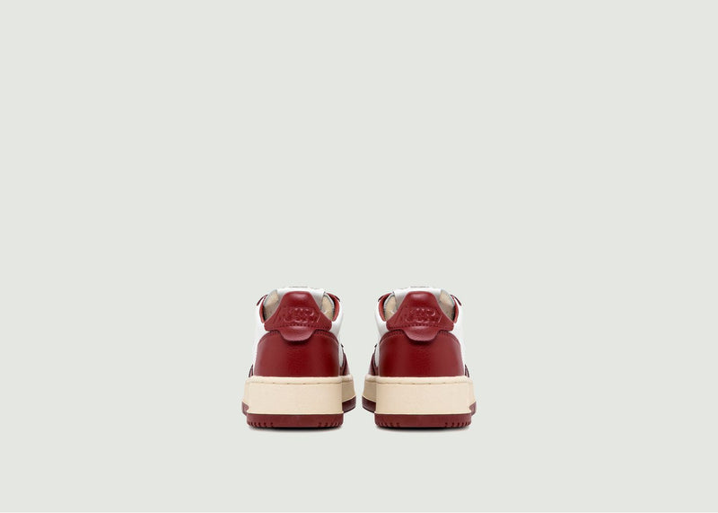 Sneakers Medalist Leat Wht Syrah - Red - Man