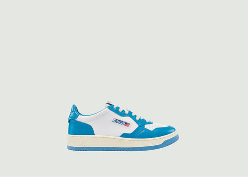 Sneakers Medalist Low Leat Wht Niagara - Blue - Man