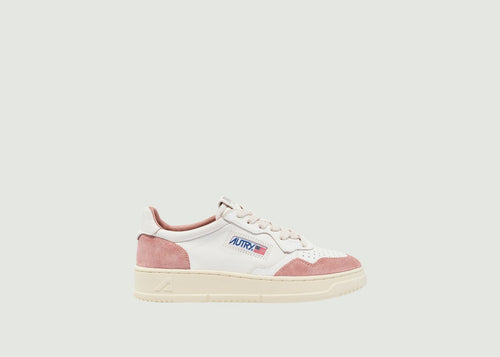 Sneakers Medalist Low Goat Suede Wht Nude - Rose - Woman