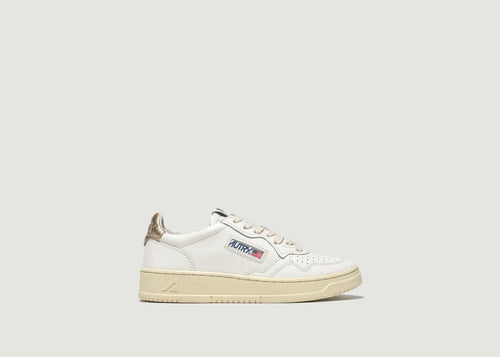 Medalist Leather Sneakers - Blanc - Woman