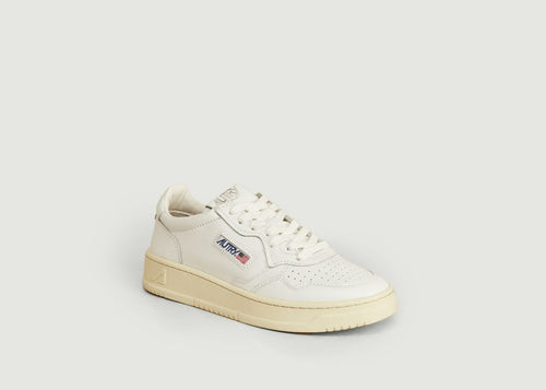 Medalist All Leather Sneakers - Blanc - Woman