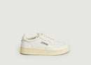 Medalist All Leather Sneakers - Blanc - Woman