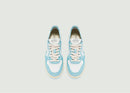 Sneakers Medalist Low Blanc Et Celeste - Blanc - Woman