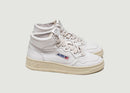 Medalist Leather Sneakers - Blanc - Woman