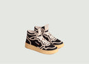 Sneakers Medalist Mid Nylon Nylon Suede - Black - Woman