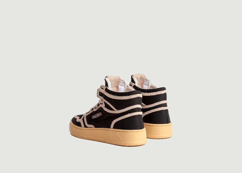 Sneakers Medalist Mid Nylon Nylon Suede - Black - Woman