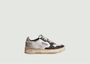 Sneakers Sup Vint Low Blanc Lavender Et Bleu - Multicolor - Man