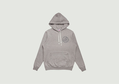 Hoodie Icon Apparel Melange - Grey - Man