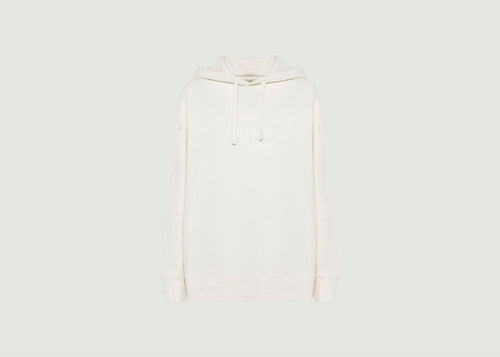 Hoodie Main Wom Ecru - Beige - Woman