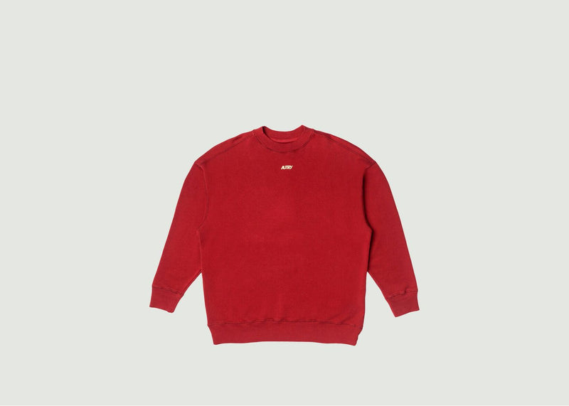 Sweat Bicolor Apparel Syrah - Red - Man