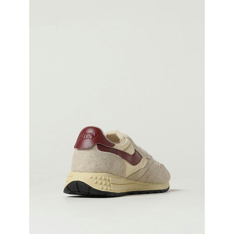 Sneakers Autry Reelwind Low - Écru/Bordeaux
