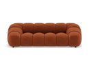 Ava - Canapé - 3 Places - Velours Texturé - Terracotta