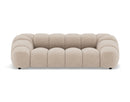 Ava - Canapé - 3 Places - Velours Texturé - Beige