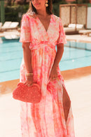 AVA Orange - Robe Longue