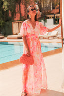 AVA Orange - Robe Longue