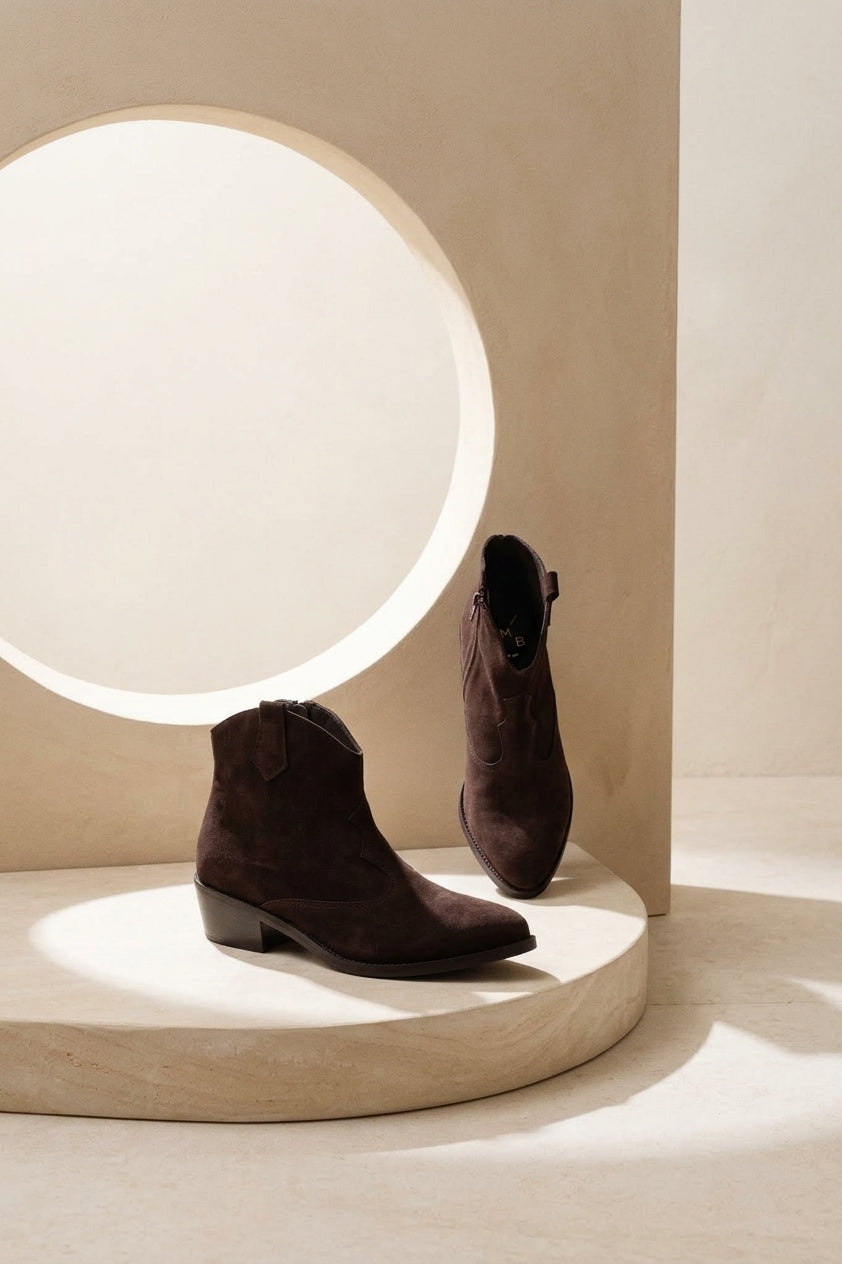 Botines Ava - Chocolate