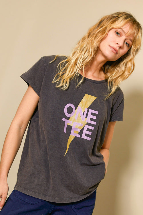 Ava Parma Glitter T-Shirt