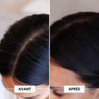 before-and-after white hair