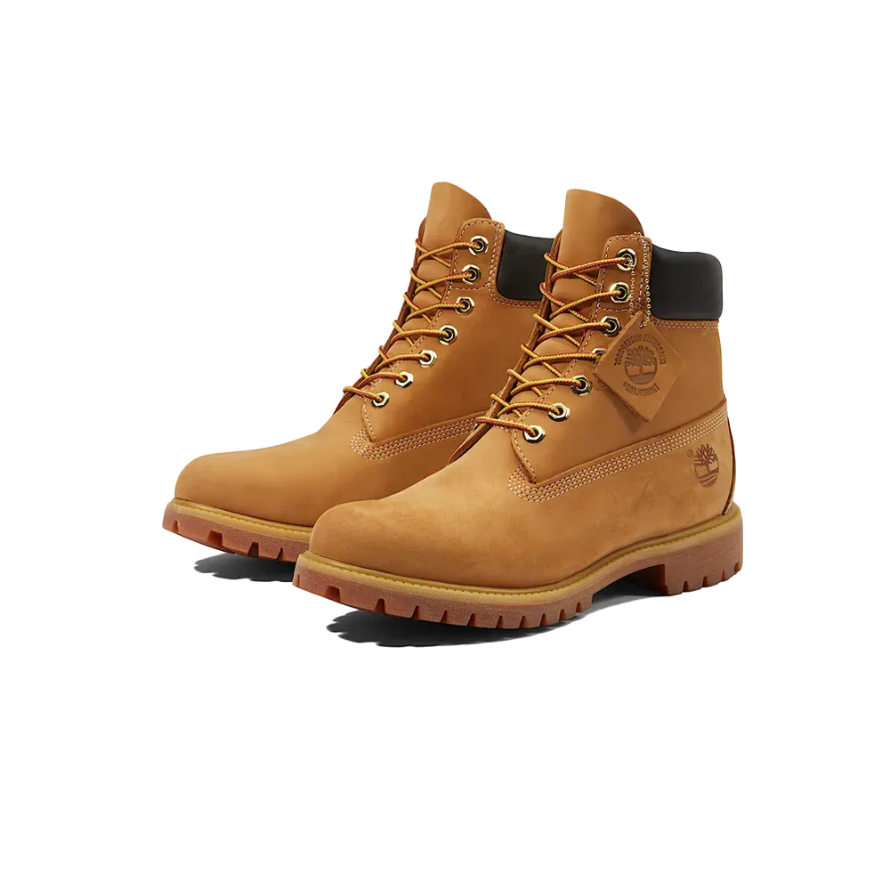Timberland - Zapatos Bota impermeable con cordones de 6 pulgadas - Amarillo