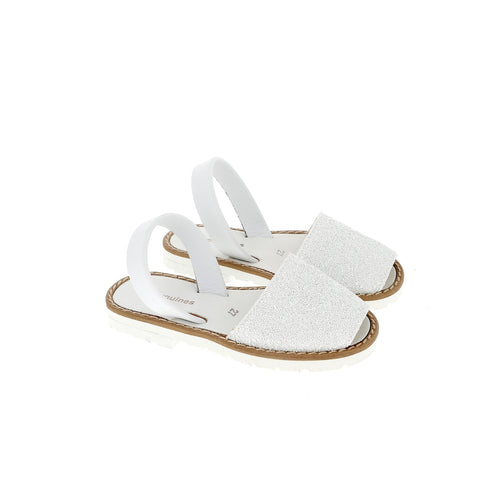 Avarca Glitter Blanco Fiesta Blanca Sandals - White