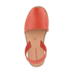Sandales Avarca Cuir Cimarron - Orange - Mixte