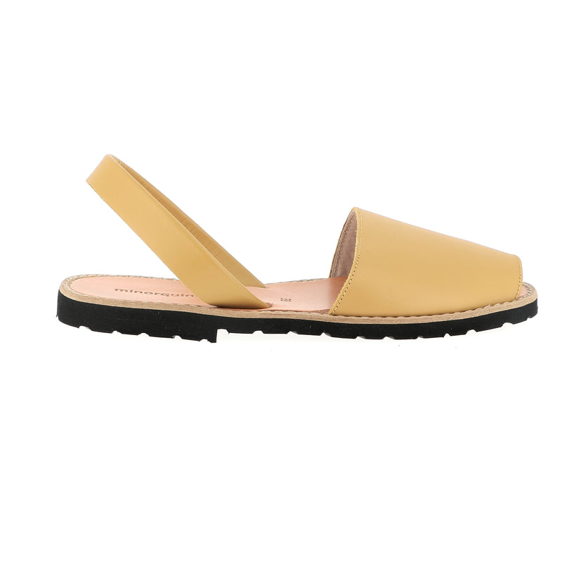 Avarca Majolica Leather Sandals - Yellow