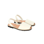 Tangon Leather Avarca Sandals - White - Unisex