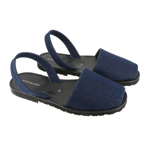 Avarca Jean Brut Sandals - Blue