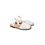 Sandales Avarca Lézard Argent Argent - Femme