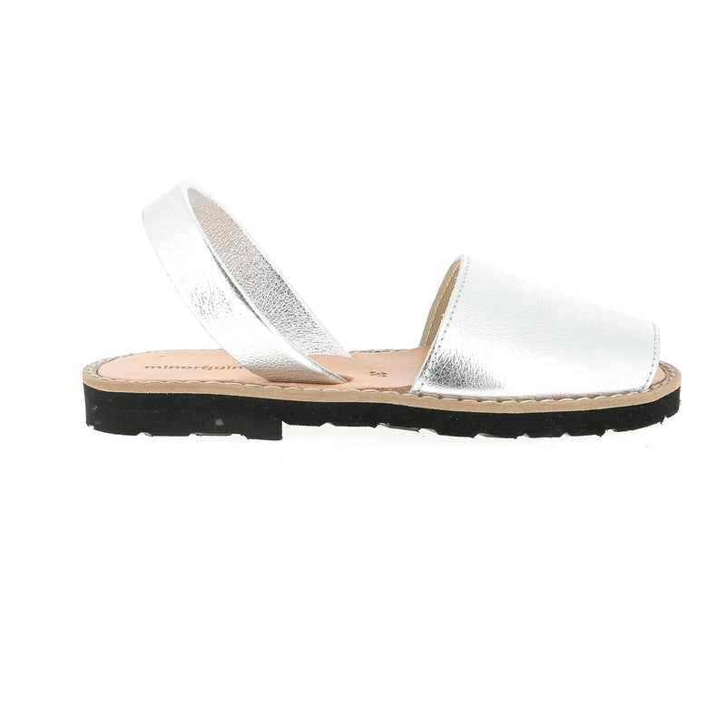 Avarca Metal Silver Sandals - Silver