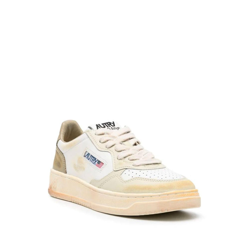 Autry - Sneakers Medalist Super Vintage - Blanc - Femme