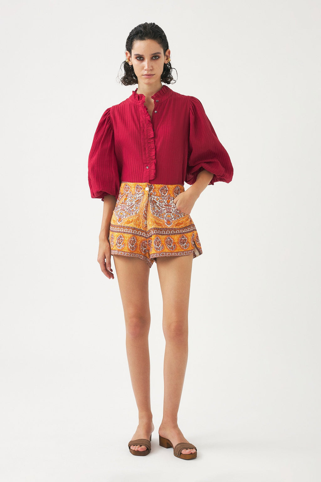 Blouse Avon - Rouille