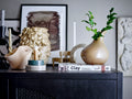 Brent - Candle Holder - Natural - Stoneware