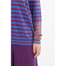 Awining Striped Linen Lightweight Crew-Neck Pullover