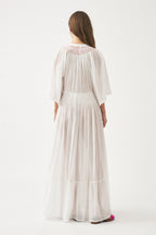Robe Longue Ayo - Crème