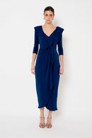 Robe Dix-Sept Maille Marine