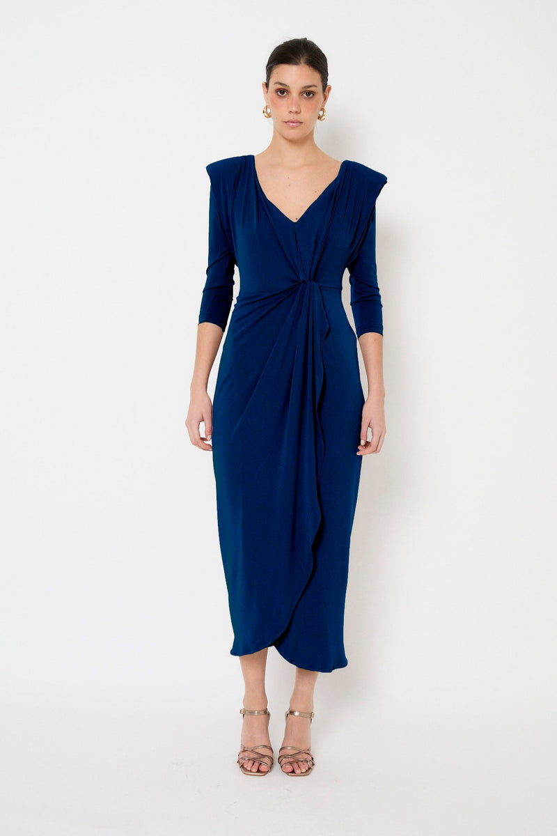Robe Dix-Sept Maille Marine